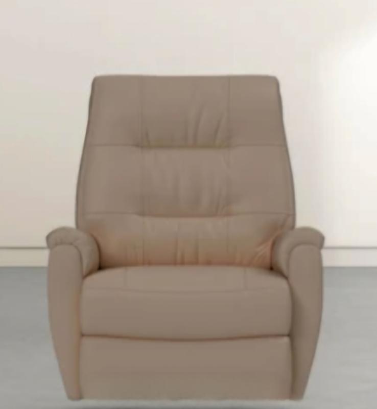 Rogan II Leather Grey Power Wallaway Recliner | Wall Saver