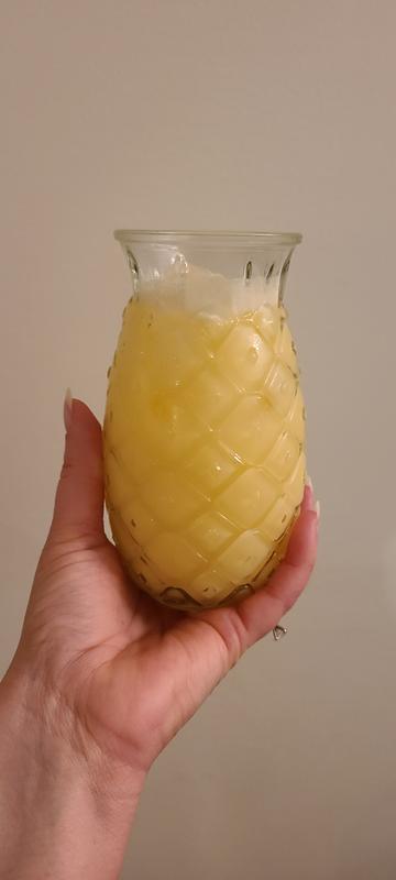 Libbey Tiki Pineapple Glasses, 17-ounce, Set of 4