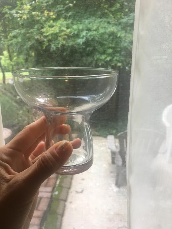 6-Piece Fuchsia Homeford Plastic Margarita Glass Cup 6-Inch 