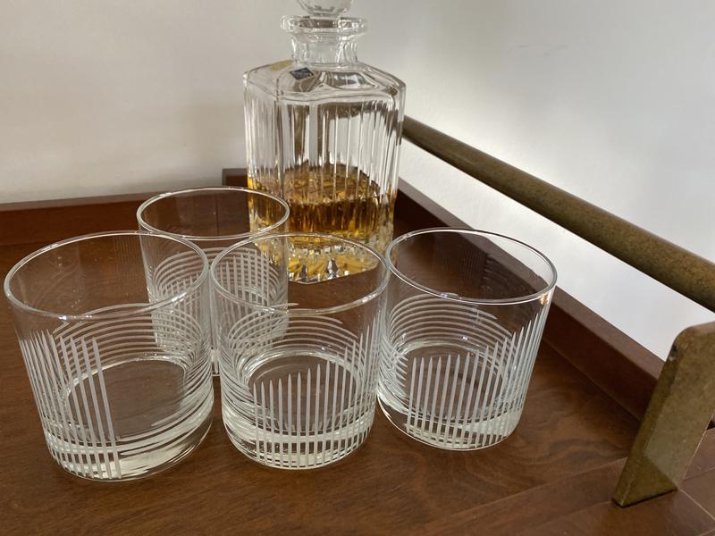 Thyme & Table Rocks Glasses, 11 oz, 4 Piece Set, Size: 11 fl oz