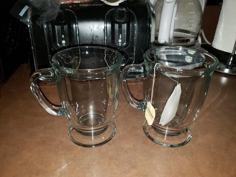 Libbey Kona Glass Coffee Mugs
