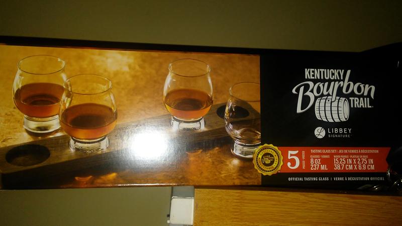 Libbey Signature Kentucky Bourbon Trail Whiskey Tasting Set, 4