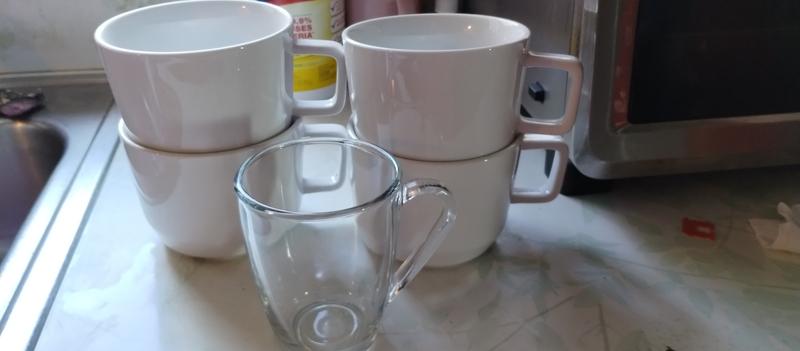 Libbey Austin 17,5 onces grande tasse à café en porcelaine