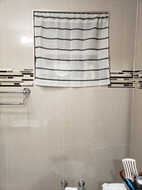 Bathroom window since it's very small