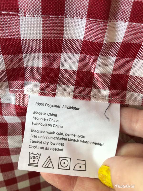 Always read the washing instructions