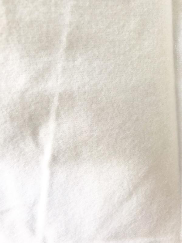 Fleece on the back