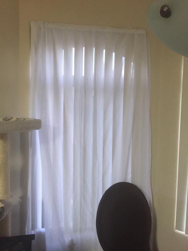 My lovely new window coverings