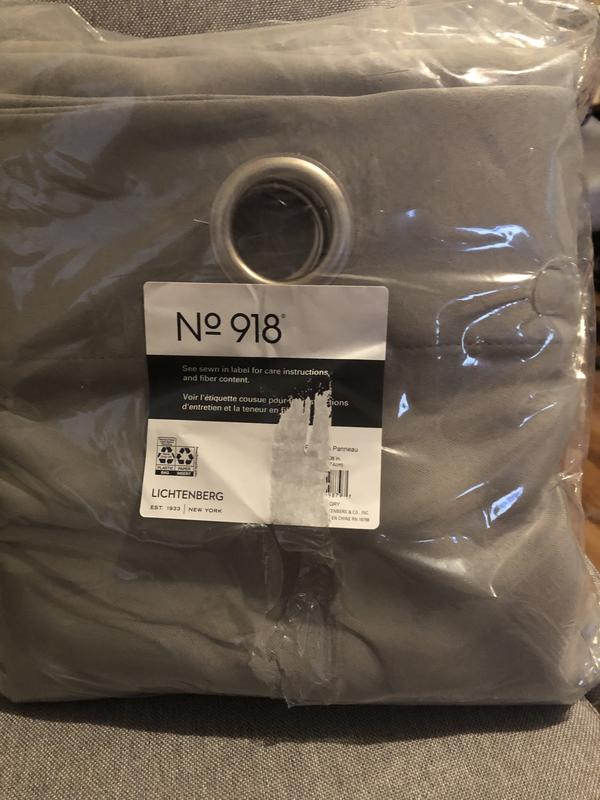 No. 918 Billie Noise Reducing Grommet Room Divider Window Curtain Panel