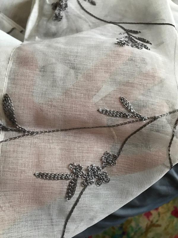 sheer with designs