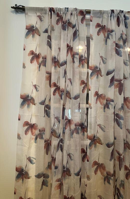 Curtains Hung