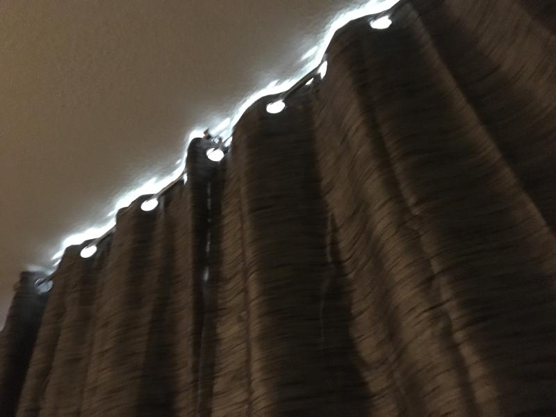 They only let in a little light at the top