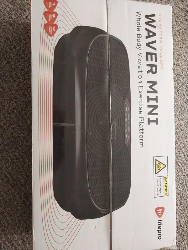 Lifepro Waver Mini Vibration Plate Exercise Machine for Lymphatic Drainage   Compact Whole Body Vibrating Platform for Muscle Toning - Macy's