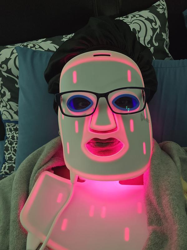 Lifepro Red Light Therapy Mask - Revitaglow LED Face & Neck Mask with 3 ...