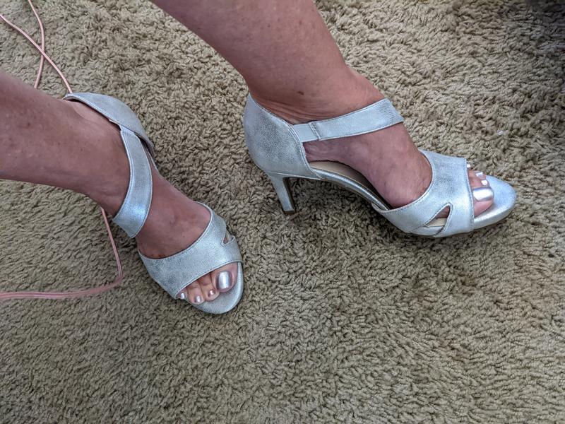 Lifestride silver hot sale heels