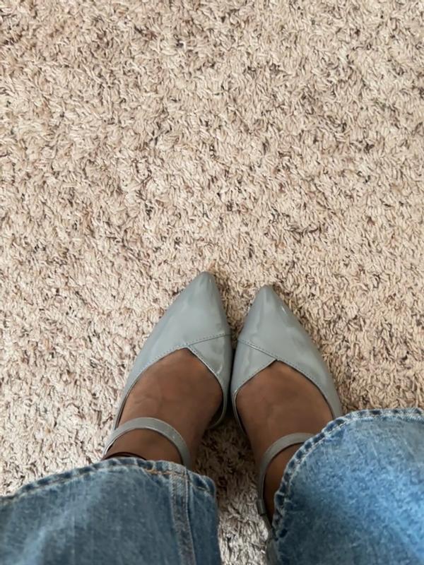 Customer photo for "Comfy and chic heels"