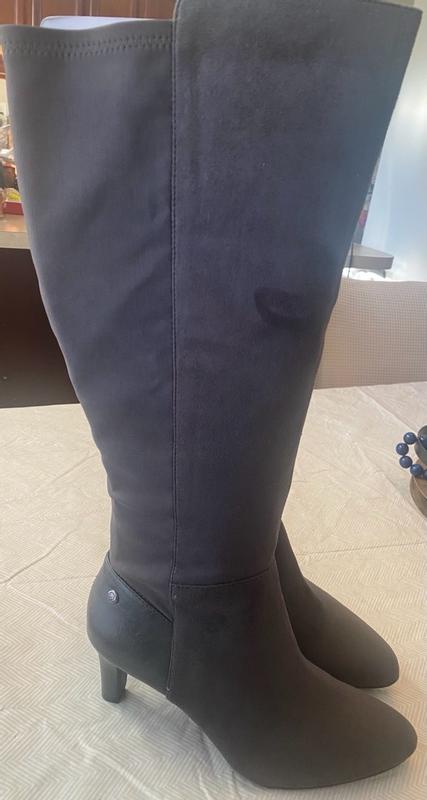 Customer photo for "Great boots for true wide calves"