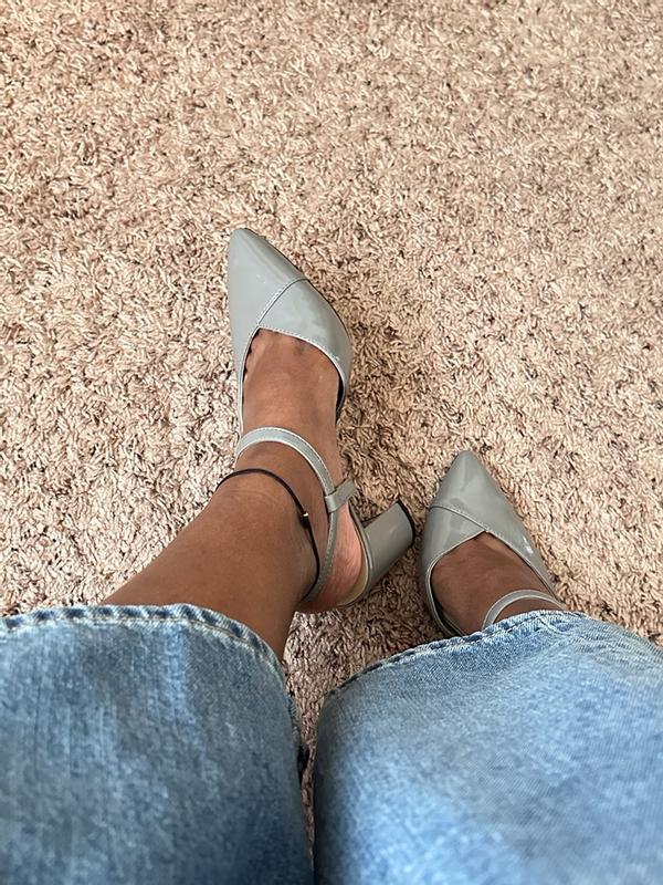 Customer photo for "Comfy and chic heels"