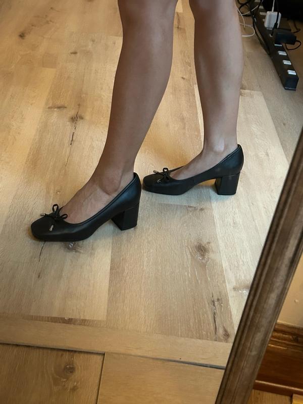 Customer photo for "Love These Ballerina Pumps"
