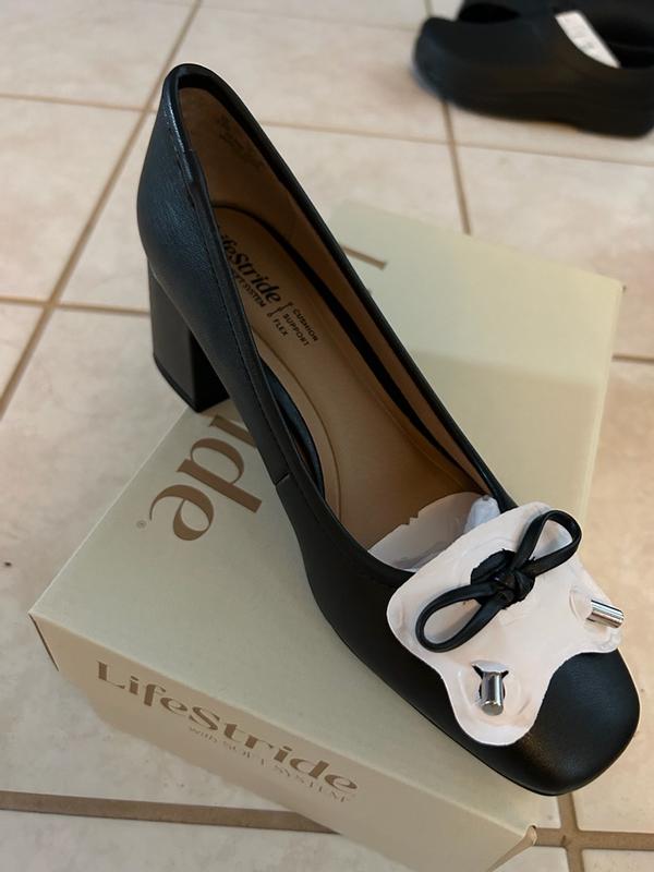 Customer photo for "Love These Ballerina Pumps"
