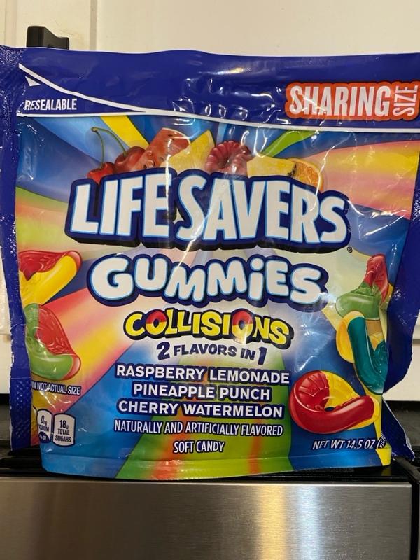 LIFE SAVERS Gummies Collisions Gummy Candy, Sharing Size, 14.5 Oz