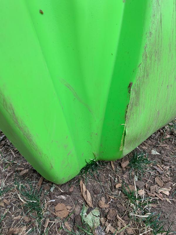 Photo submitted with review of product