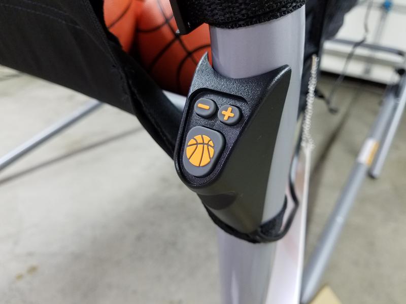 The game controller selects the games and changes the volume and is easy to use.