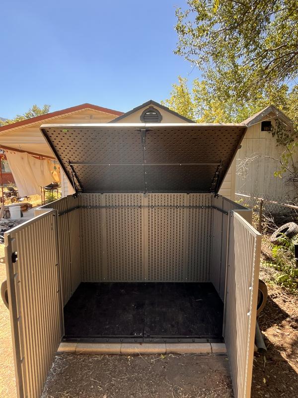 Lifetime Horizontal Storage Shed (75 cubic feet)
