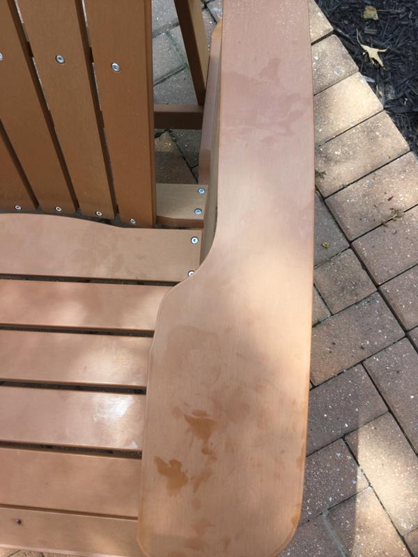 Photo submitted with review of product