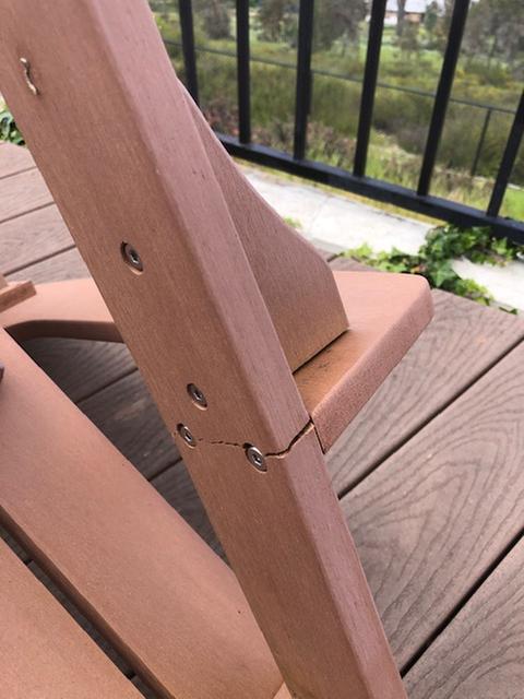Photo submitted with review of product