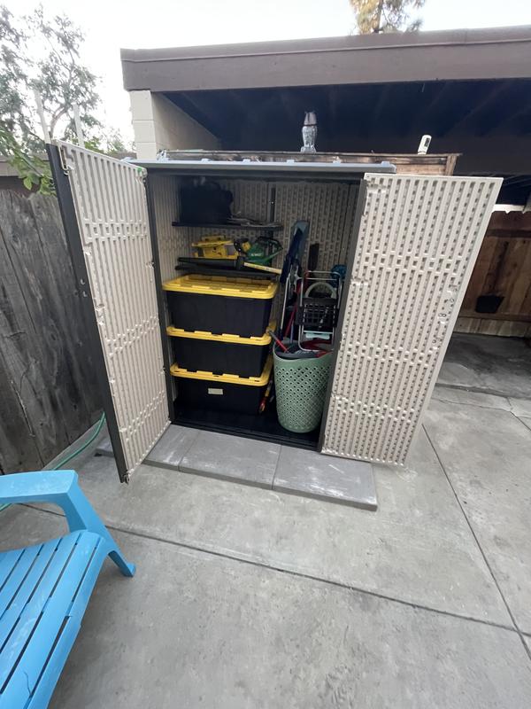 My new shed already filled with stuff