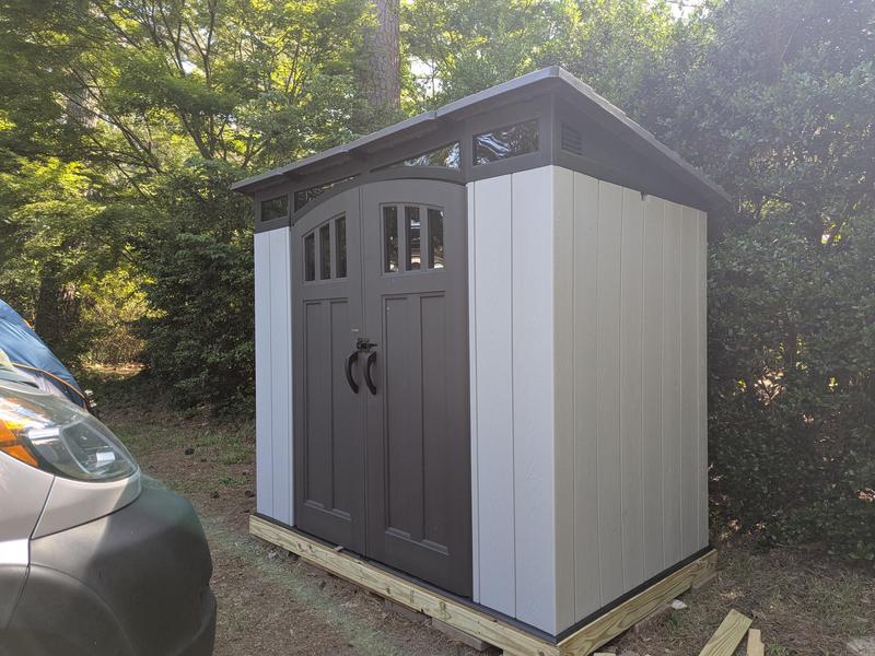 Lifetime 8 x 5 ft Modern Outdoor Storage Shed