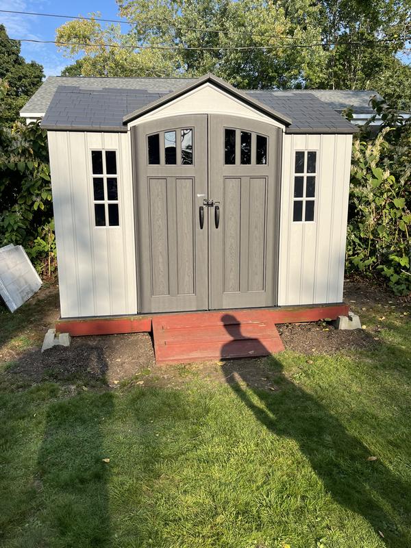 New shed completed in 8 hours.