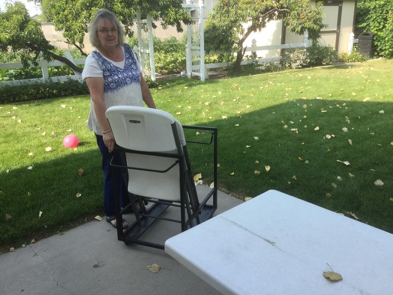 This is the cart after we put it together!