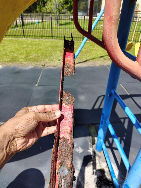 Rusted bar