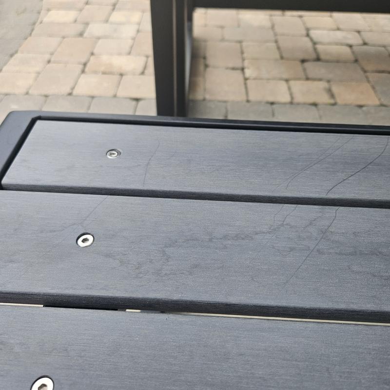Scratched out of the box.