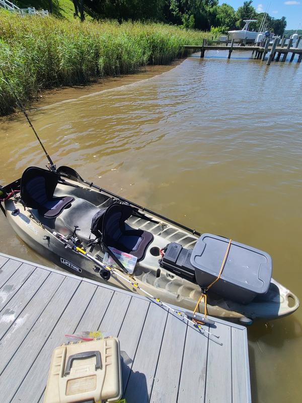 Lifetime Sport Fisher Tandem Kayak with Paddles and Backrest, Camouflage :  : Sports & Outdoors