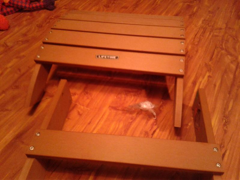 Photo submitted with review of product
