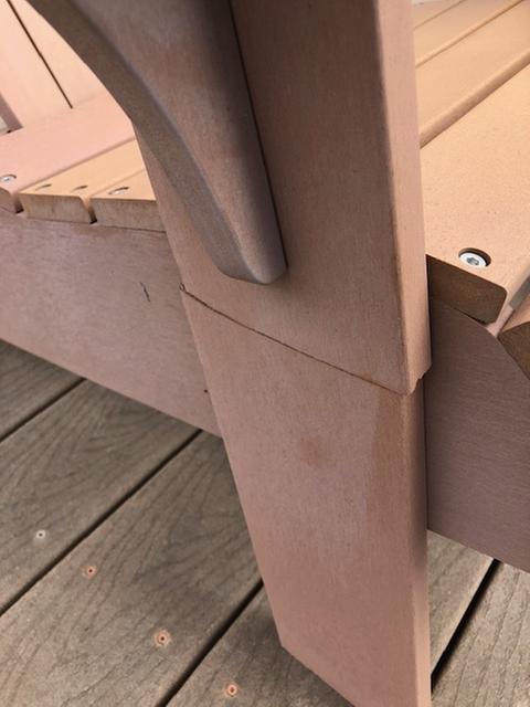 Photo submitted with review of product