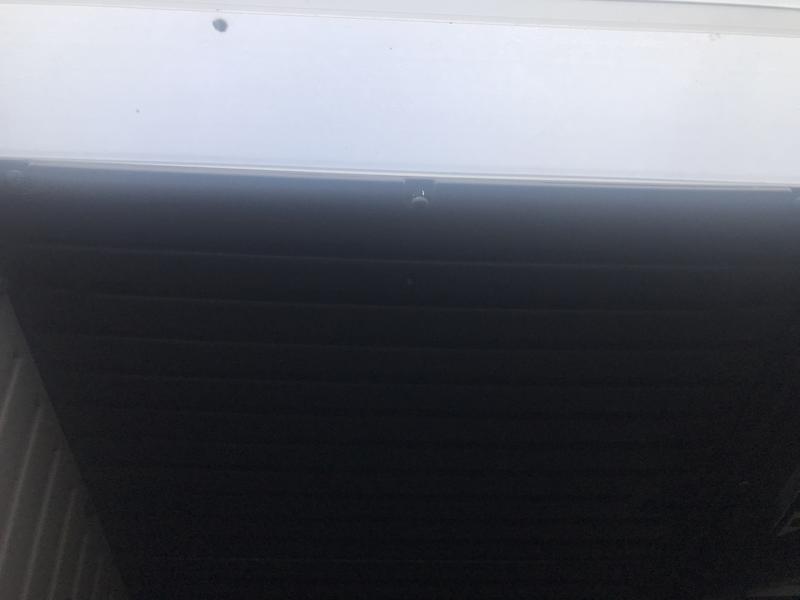 Sky light gable screws fall out