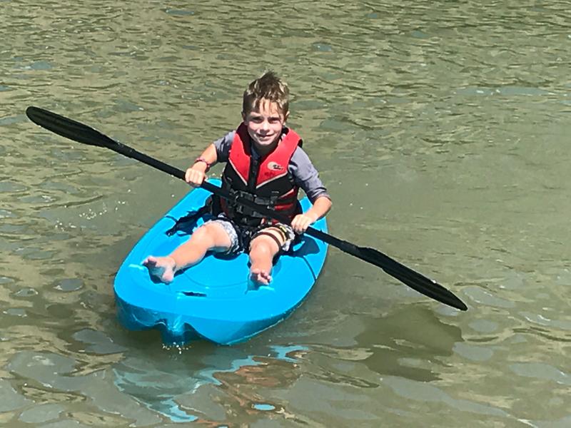 Loving the new kayak