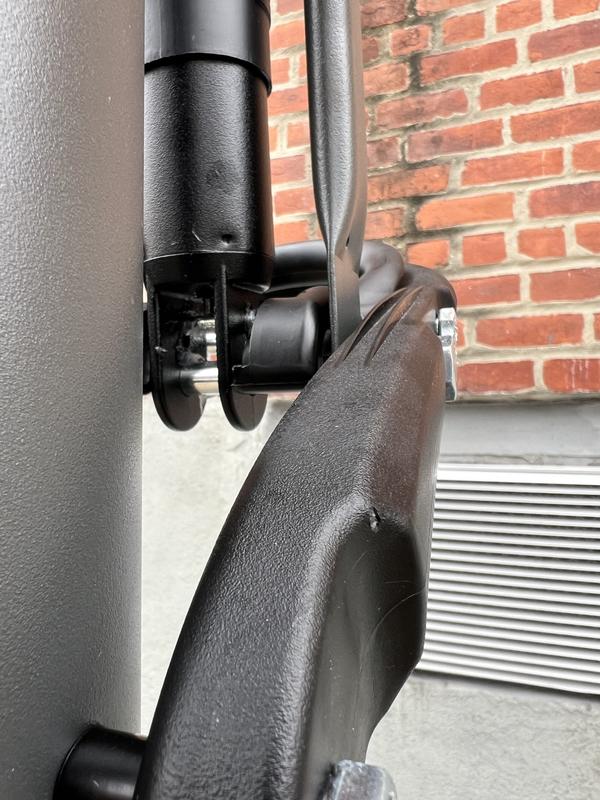 Arm does not reach the pin