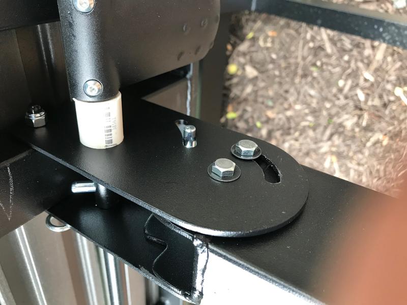 close up view of spacer