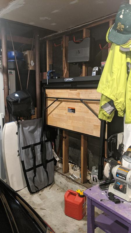 Tucks away compactly,