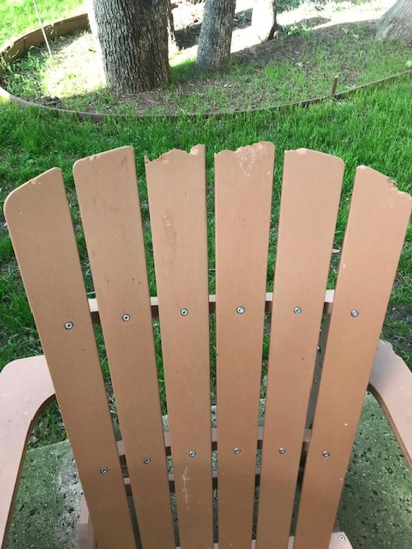 Photo submitted with review of product