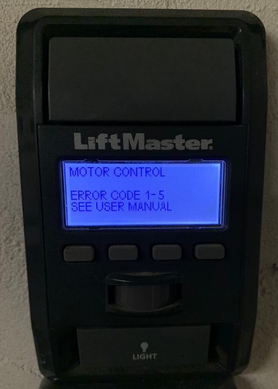 Liftmaster Garage Door Opener Flashing Codes Dandk Organizer