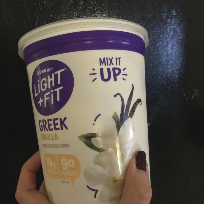 Dannon Light Fit Greek Vanilla Fat