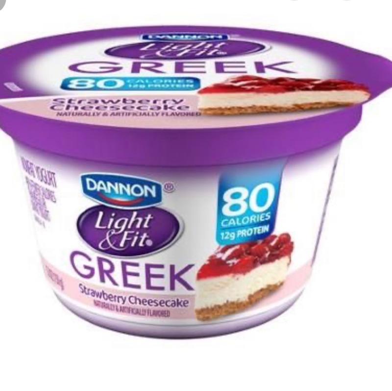 Dannon Light And Fit Greek Yogurt Strawberry Cheesecake Nutrition Facts ...