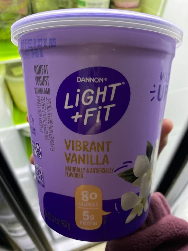 Fit Regular Nonfat Yogurt Vanilla