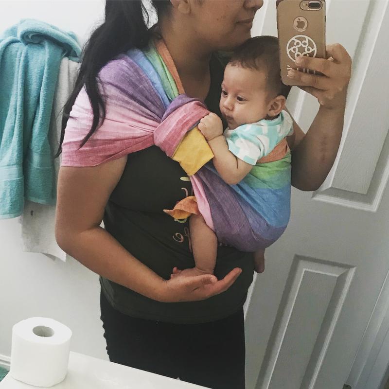 Lillebaby rainbow sale ring sling