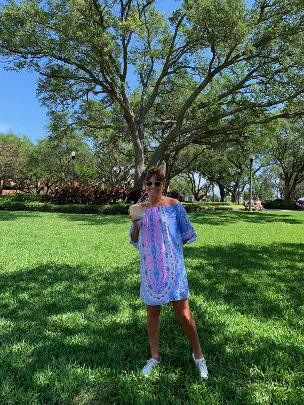 NWT Lilly outlet Pulitzer Fawna off shoulder dress